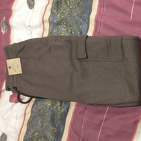 Urban Planet Brown Basic cargo sweatpants - Picture 5 of 6